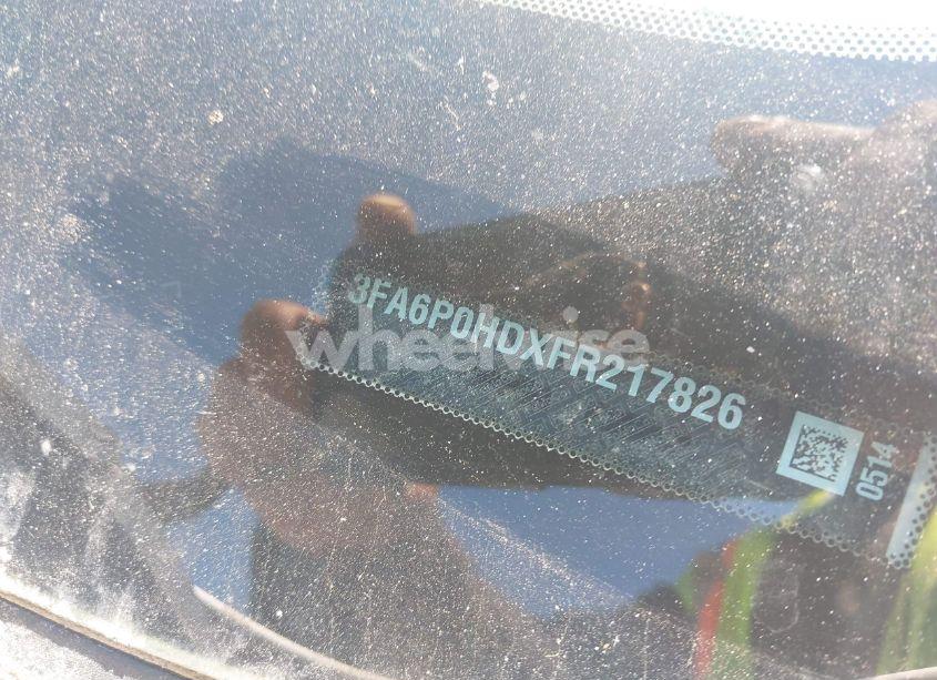 Photo 12 of 2015 Ford Fusion SE (VIN 3FA6P0HDXFR217826)