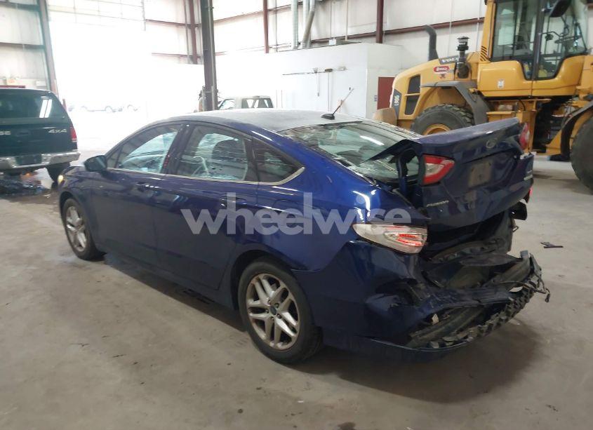 Photo 3 of 2016 Ford Fusion SE (VIN 3FA6P0HDXGR366593)