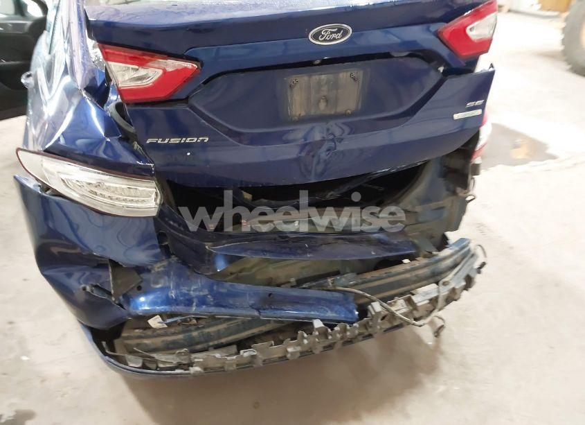 Photo 6 of 2016 Ford Fusion SE (VIN 3FA6P0HDXGR366593)