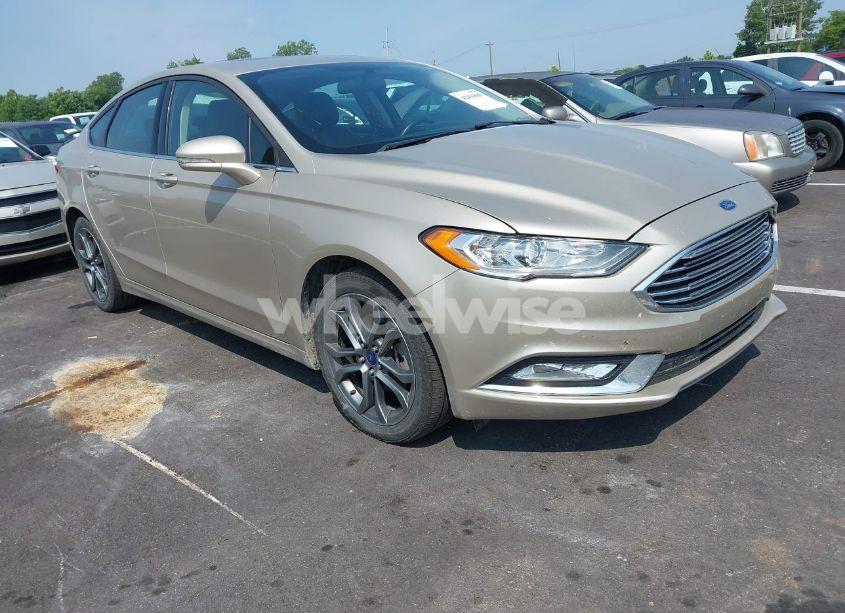 2017 Ford Fusion SE (VIN 3FA6P0HDXHR166864) main photo