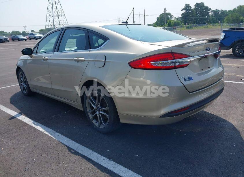 Photo 3 of 2017 Ford Fusion SE (VIN 3FA6P0HDXHR166864)