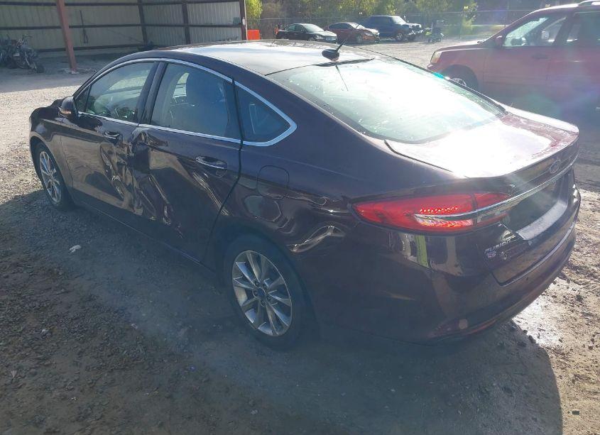 Photo 3 of 2017 Ford Fusion SE (VIN 3FA6P0HDXHR404471)