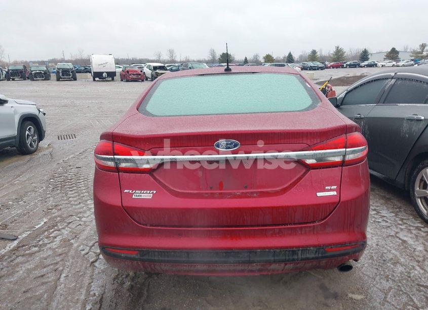 Photo 16 of 2017 Ford Fusion SE (VIN 3FA6P0HDXHR405619)