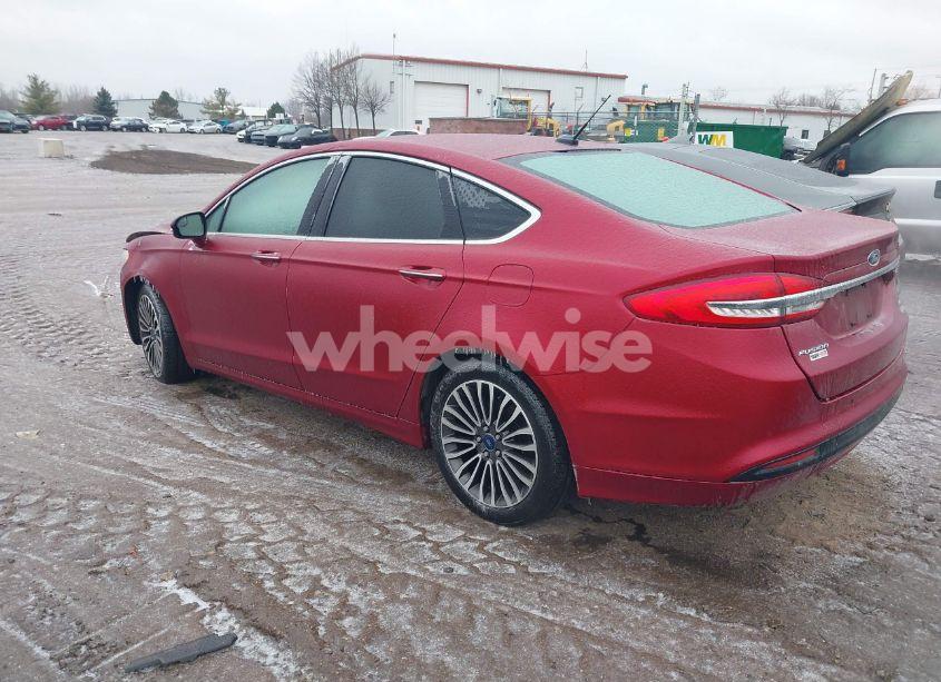 Photo 3 of 2017 Ford Fusion SE (VIN 3FA6P0HDXHR405619)