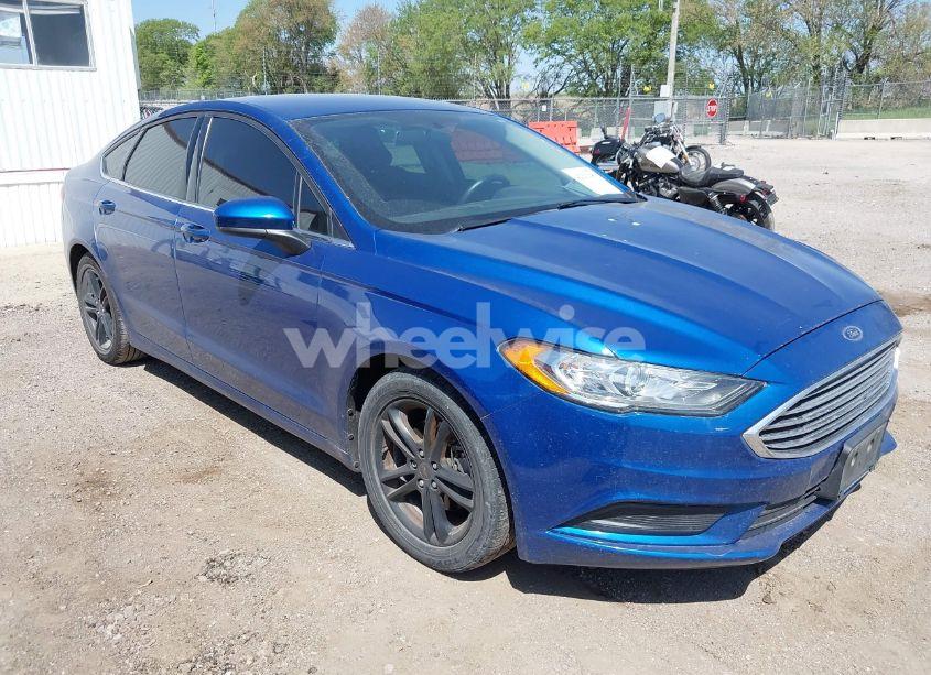 2018 Ford Fusion SE (VIN 3FA6P0HDXJR167017) main photo