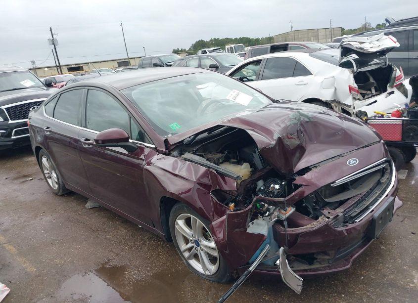 2018 Ford Fusion SE (VIN 3FA6P0HDXJR231511) main photo