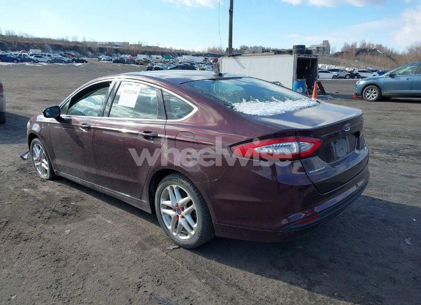 Photo 3 of 2013 Ford Fusion SE (VIN 3FA6P0HR1DR316916)