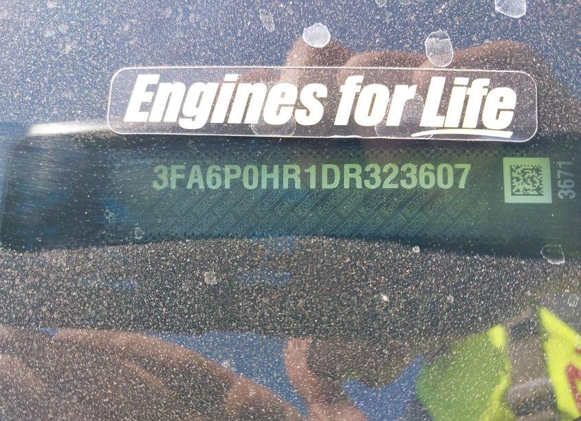 Photo 9 of 2013 Ford Fusion SE (VIN 3FA6P0HR1DR323607)