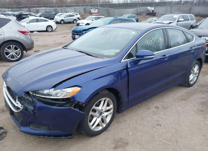Photo 2 of 2013 Ford Fusion SE (VIN 3FA6P0HR2DR124517)