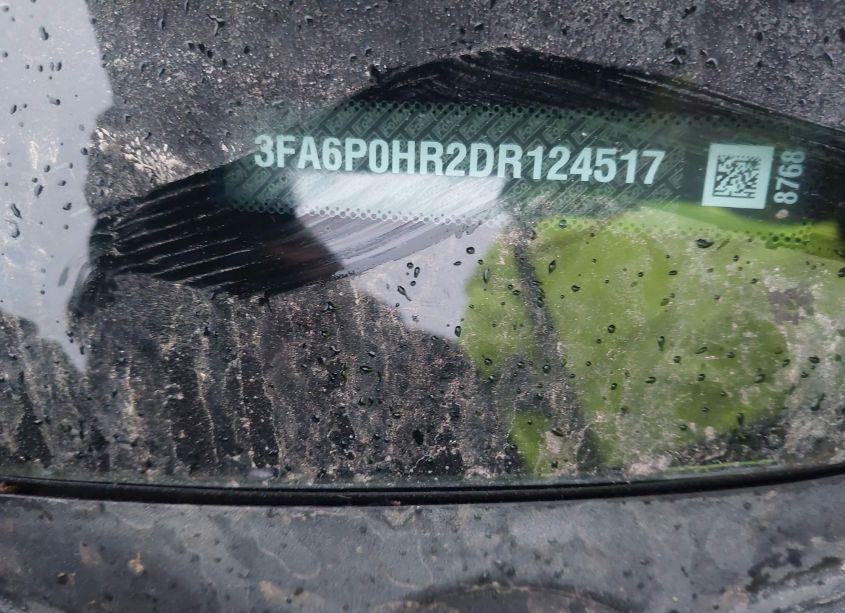 Photo 9 of 2013 Ford Fusion SE (VIN 3FA6P0HR2DR124517)