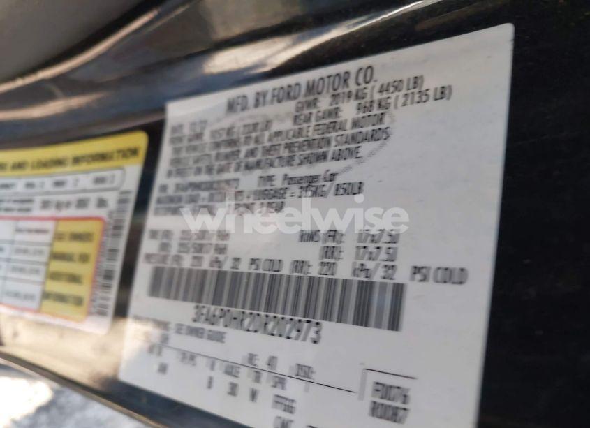 Photo 9 of 2013 Ford Fusion SE (VIN 3FA6P0HR2DR202973)