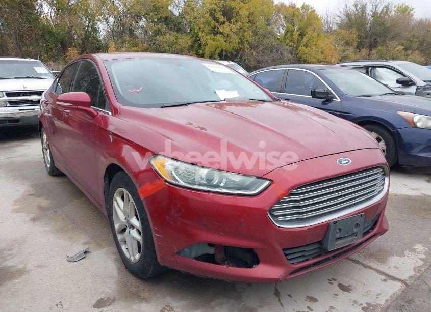 2013 Ford Fusion SE (VIN 3FA6P0HR3DR265385) main photo