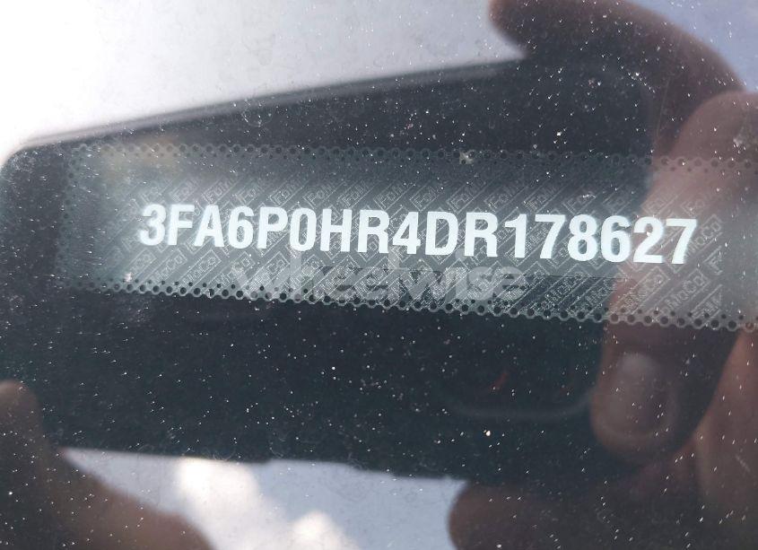 Photo 9 of 2013 Ford Fusion SE (VIN 3FA6P0HR4DR178627)