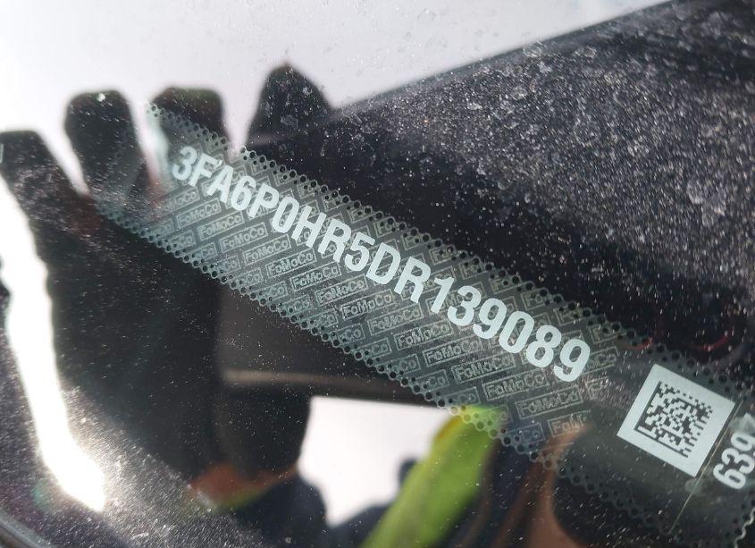 Photo 9 of 2013 Ford Fusion SE (VIN 3FA6P0HR5DR139089)