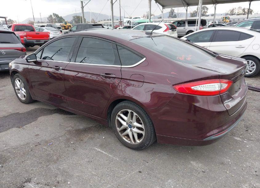 Photo 3 of 2013 Ford Fusion SE (VIN 3FA6P0HR6DR157357)