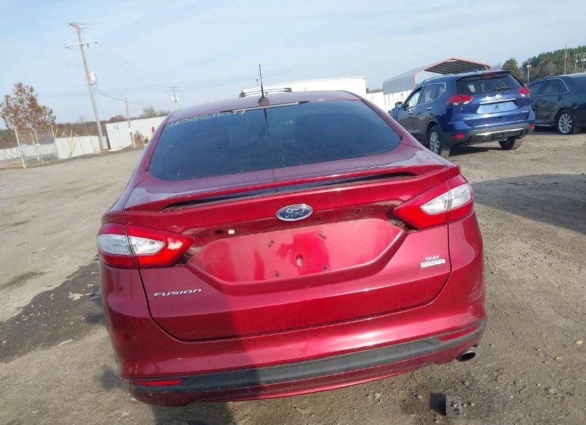 Photo 15 of 2013 Ford Fusion SE (VIN 3FA6P0HR8DR123324)