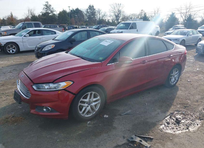 Photo 2 of 2013 Ford Fusion SE (VIN 3FA6P0HR8DR123324)