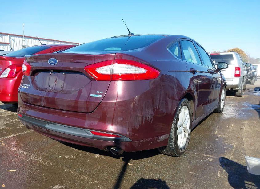 Photo 4 of 2013 Ford Fusion SE (VIN 3FA6P0HR8DR335429)