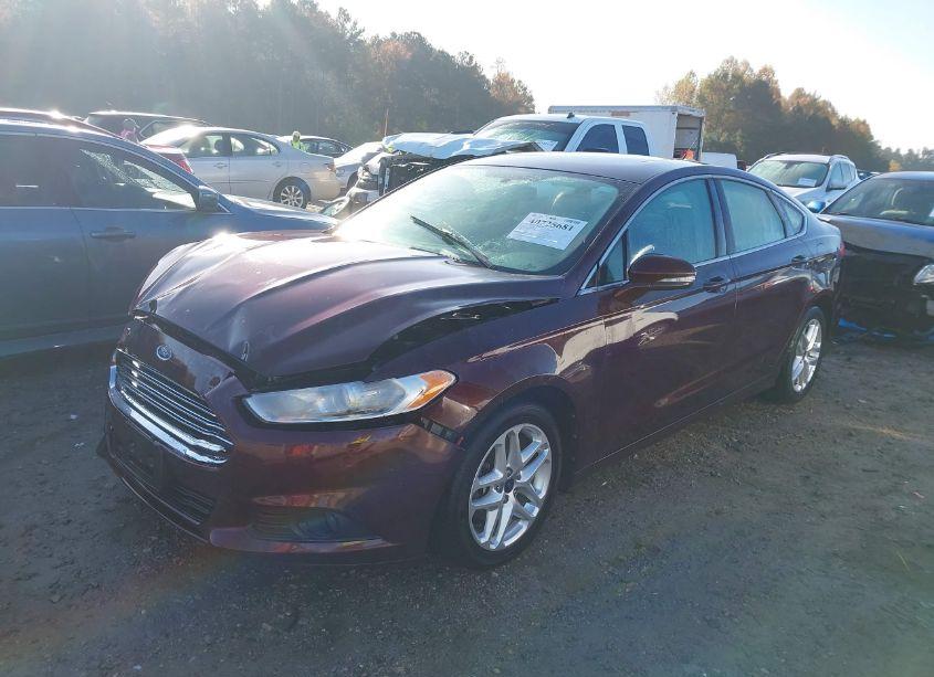 Photo 2 of 2013 Ford Fusion SE (VIN 3FA6P0HR9DR274883)