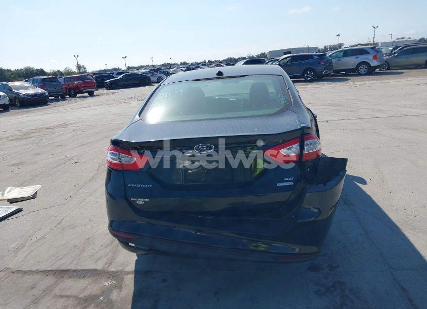 Photo 16 of 2013 Ford Fusion SE (VIN 3FA6P0HR9DR358203)