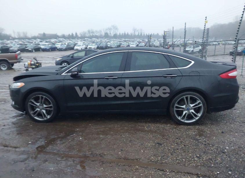 Photo 14 of 2013 Ford Fusion TITANIUM (VIN 3FA6P0K90DR167939)