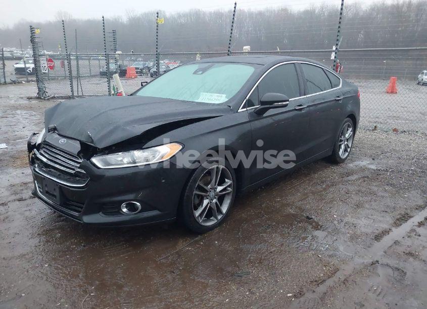 Photo 2 of 2013 Ford Fusion TITANIUM (VIN 3FA6P0K90DR167939)