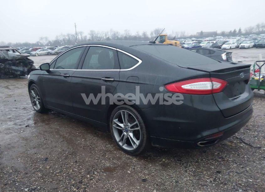 Photo 3 of 2013 Ford Fusion TITANIUM (VIN 3FA6P0K90DR167939)
