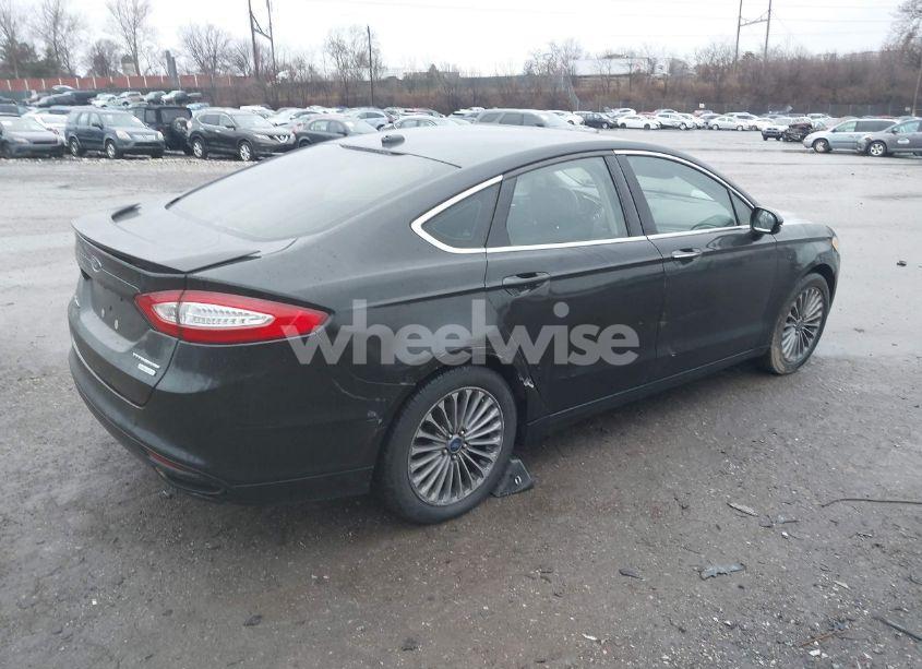 Photo 4 of 2013 Ford Fusion TITANIUM (VIN 3FA6P0K90DR363959)