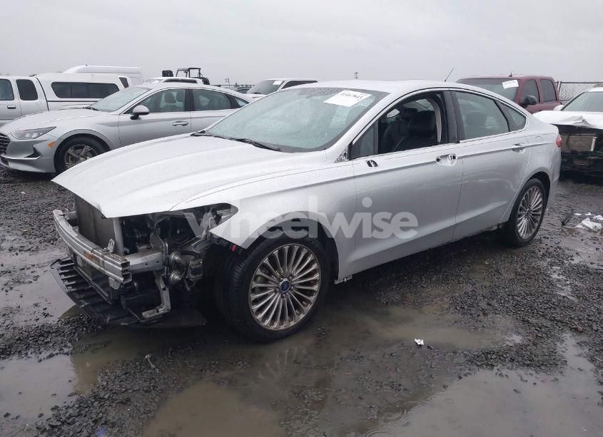 Photo 2 of 2014 Ford Fusion TITANIUM (VIN 3FA6P0K90ER138295)