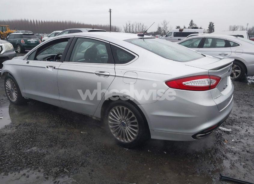 Photo 3 of 2014 Ford Fusion TITANIUM (VIN 3FA6P0K90ER138295)