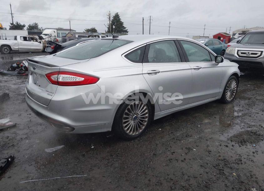 Photo 4 of 2014 Ford Fusion TITANIUM (VIN 3FA6P0K90ER138295)