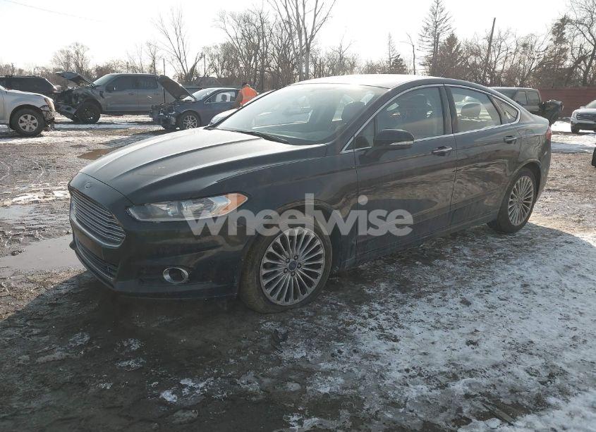 Photo 2 of 2014 Ford Fusion TITANIUM (VIN 3FA6P0K90ER336116)