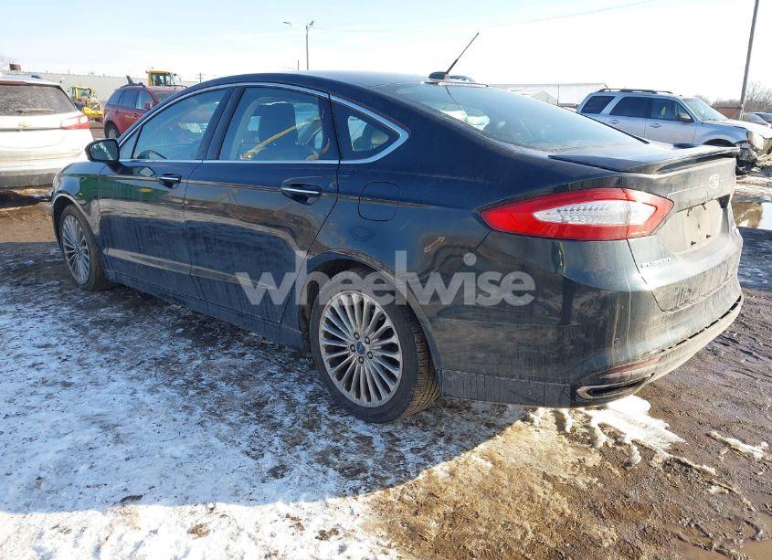 Photo 3 of 2014 Ford Fusion TITANIUM (VIN 3FA6P0K90ER336116)