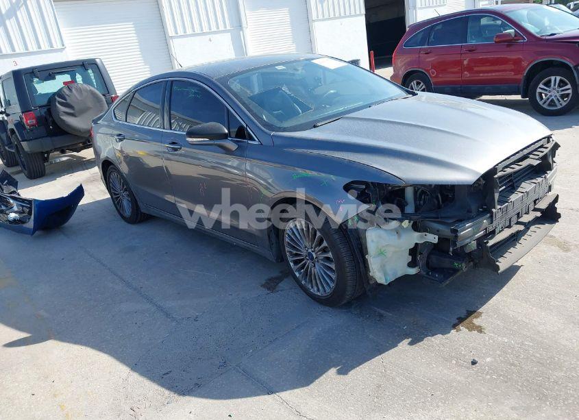 2014 Ford Fusion TITANIUM (VIN 3FA6P0K90ER358536) main photo