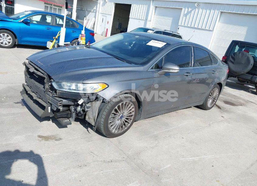 Photo 2 of 2014 Ford Fusion TITANIUM (VIN 3FA6P0K90ER358536)