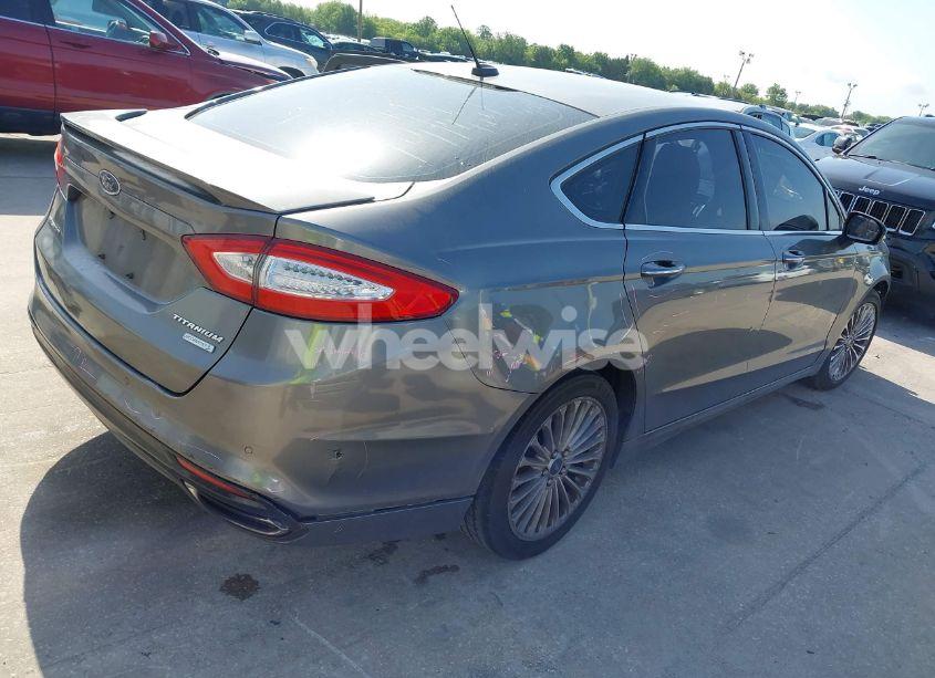 Photo 4 of 2014 Ford Fusion TITANIUM (VIN 3FA6P0K90ER358536)