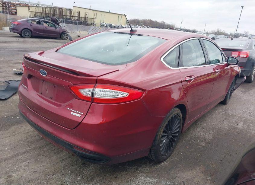 Photo 4 of 2014 Ford Fusion TITANIUM (VIN 3FA6P0K90ER360903)