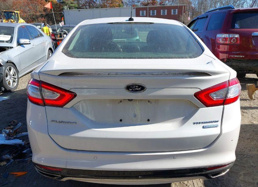 Photo 16 of 2014 Ford Fusion TITANIUM (VIN 3FA6P0K90ER382125)