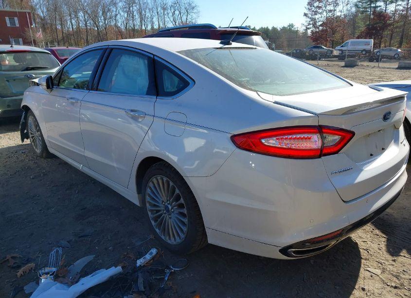 Photo 3 of 2014 Ford Fusion TITANIUM (VIN 3FA6P0K90ER382125)