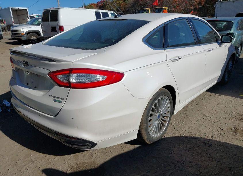 Photo 4 of 2014 Ford Fusion TITANIUM (VIN 3FA6P0K90ER382125)