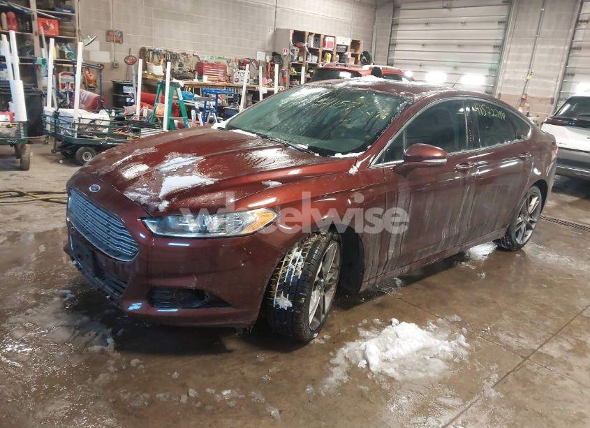 Photo 2 of 2015 Ford Fusion TITANIUM (VIN 3FA6P0K90FR198059)