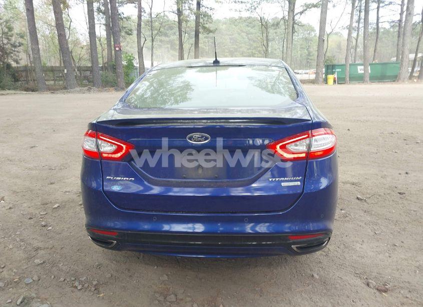 Photo 16 of 2015 Ford Fusion TITANIUM (VIN 3FA6P0K90FR203311)