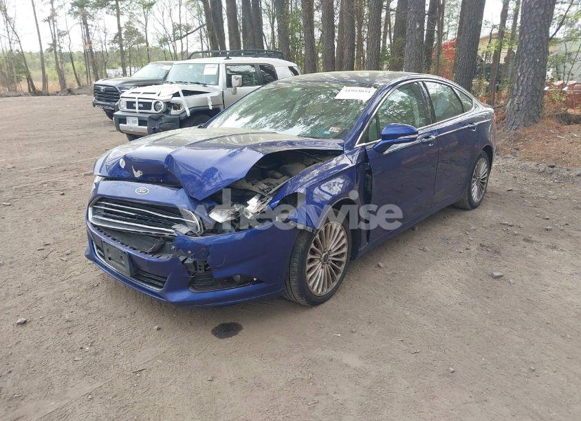Photo 2 of 2015 Ford Fusion TITANIUM (VIN 3FA6P0K90FR203311)