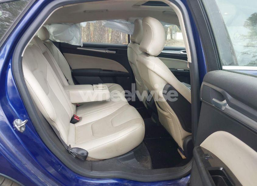 Photo 8 of 2015 Ford Fusion TITANIUM (VIN 3FA6P0K90FR203311)