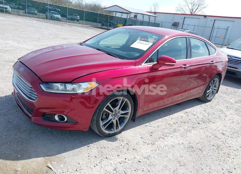 Photo 2 of 2016 Ford Fusion TITANIUM (VIN 3FA6P0K90GR103825)