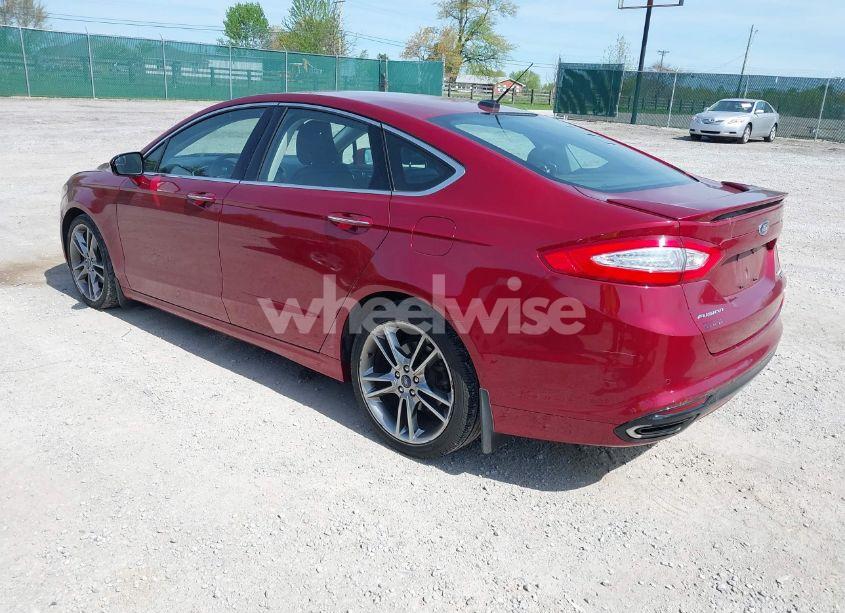 Photo 3 of 2016 Ford Fusion TITANIUM (VIN 3FA6P0K90GR103825)
