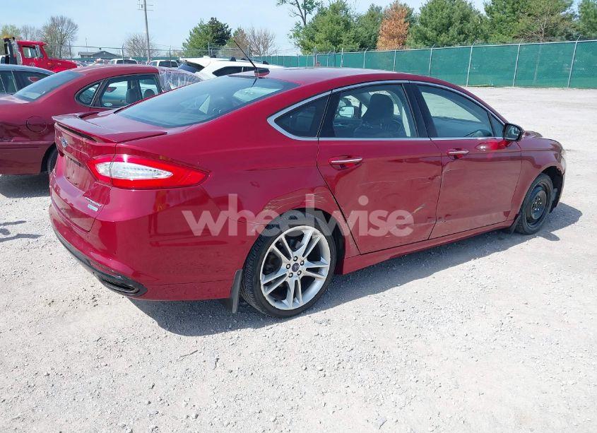 Photo 4 of 2016 Ford Fusion TITANIUM (VIN 3FA6P0K90GR103825)