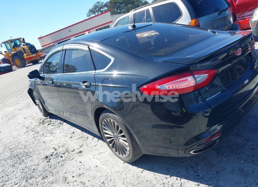 Photo 14 of 2016 Ford Fusion TITANIUM (VIN 3FA6P0K90GR179528)