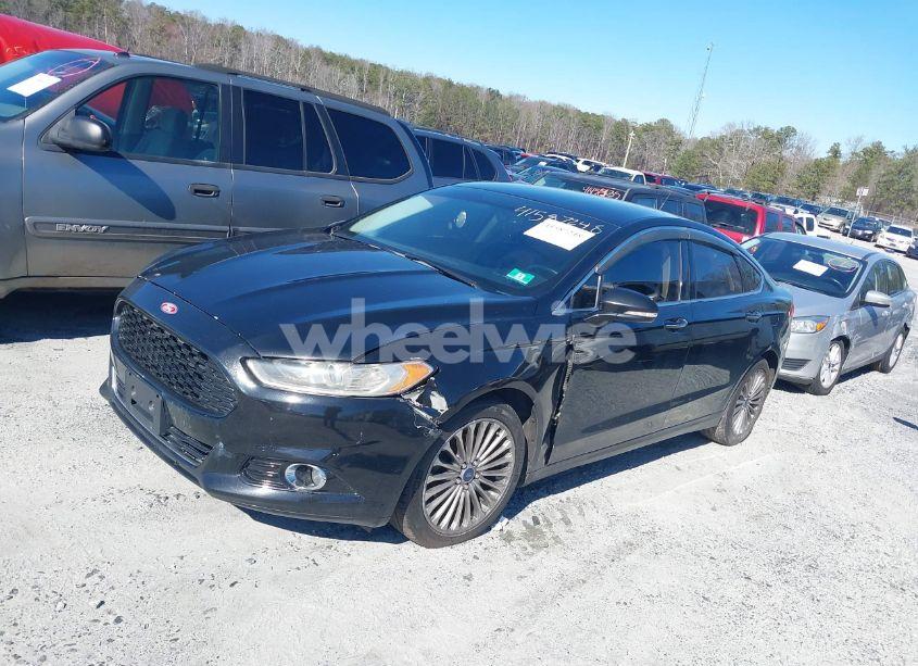 Photo 2 of 2016 Ford Fusion TITANIUM (VIN 3FA6P0K90GR179528)