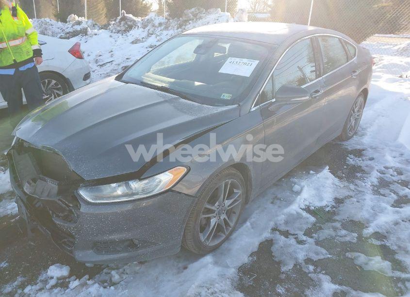 Photo 2 of 2016 Ford Fusion TITANIUM (VIN 3FA6P0K90GR230994)